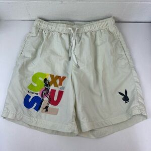 Playboy by Pacsun Swim Trunks, Medium